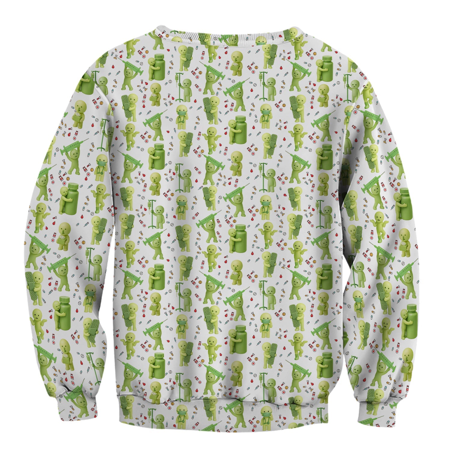 Cute Smiski Medical Shirt - Funny Smiski with Syringe Graphic Tee - Gift for Women RN LPN CNA