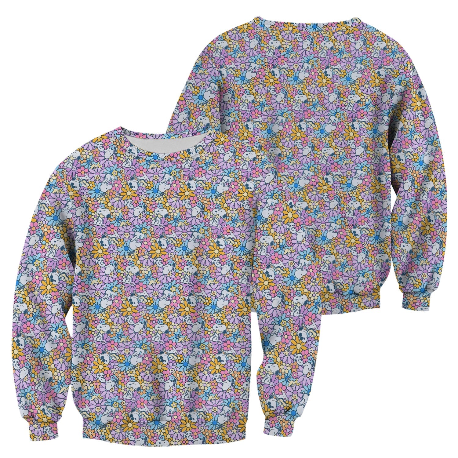 Funny Beagle Dog Nurse Shirt - Floral & Cartoon Dog Graphic Design - Gift for Women RN LPN CNA