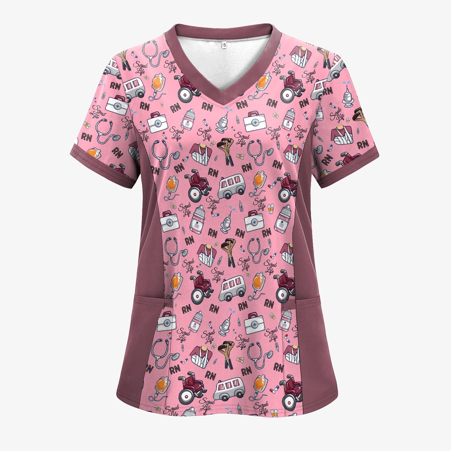 Personalized Nurse Life Shirt for Women - Cute Stethoscope Medical Graphic Tee - Gift for RN, CNA, LPN, Healthcare Worker