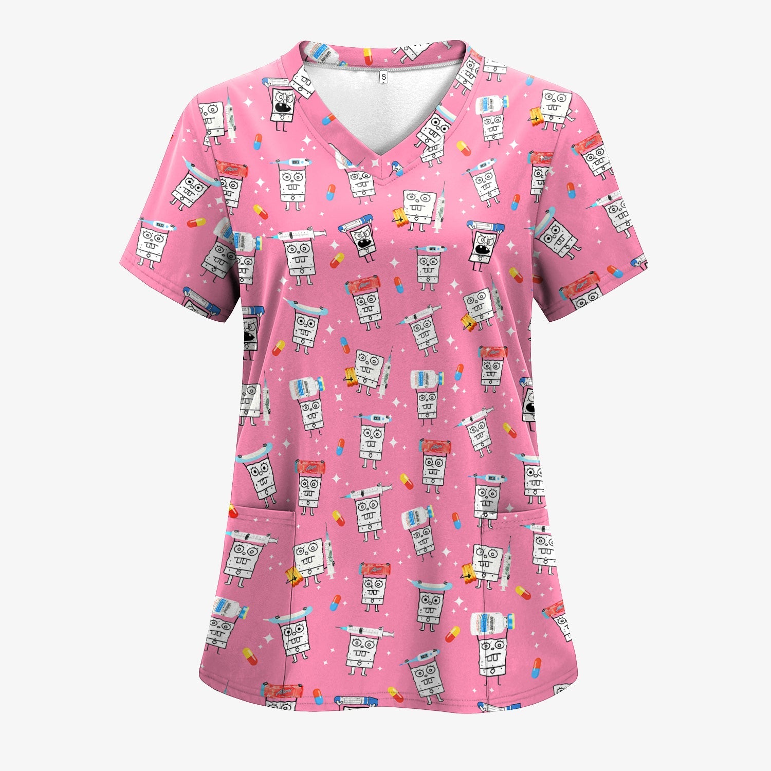 Funny Pharmacist Cartoon T-Shirt - Funny Pharmacist Cartoon Design - Gift for RN LPN Healthcare Workers