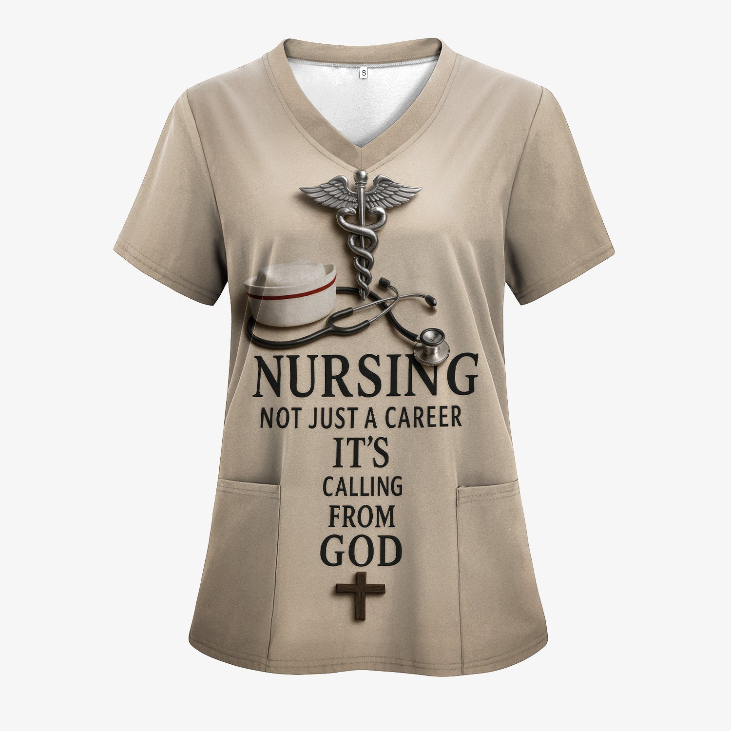 Christian Nurse Shirt - Nursing Is a Calling from God - Gift for Women RN CNA LPN