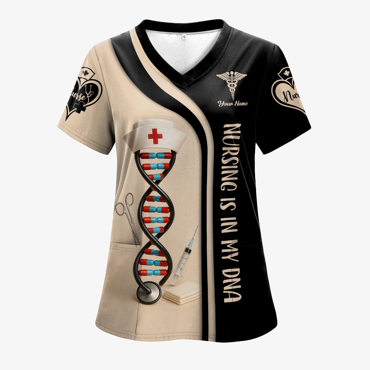 Nursing Is In My DNA - Nursing Graphic Tees for Women - Gifts For Nurses