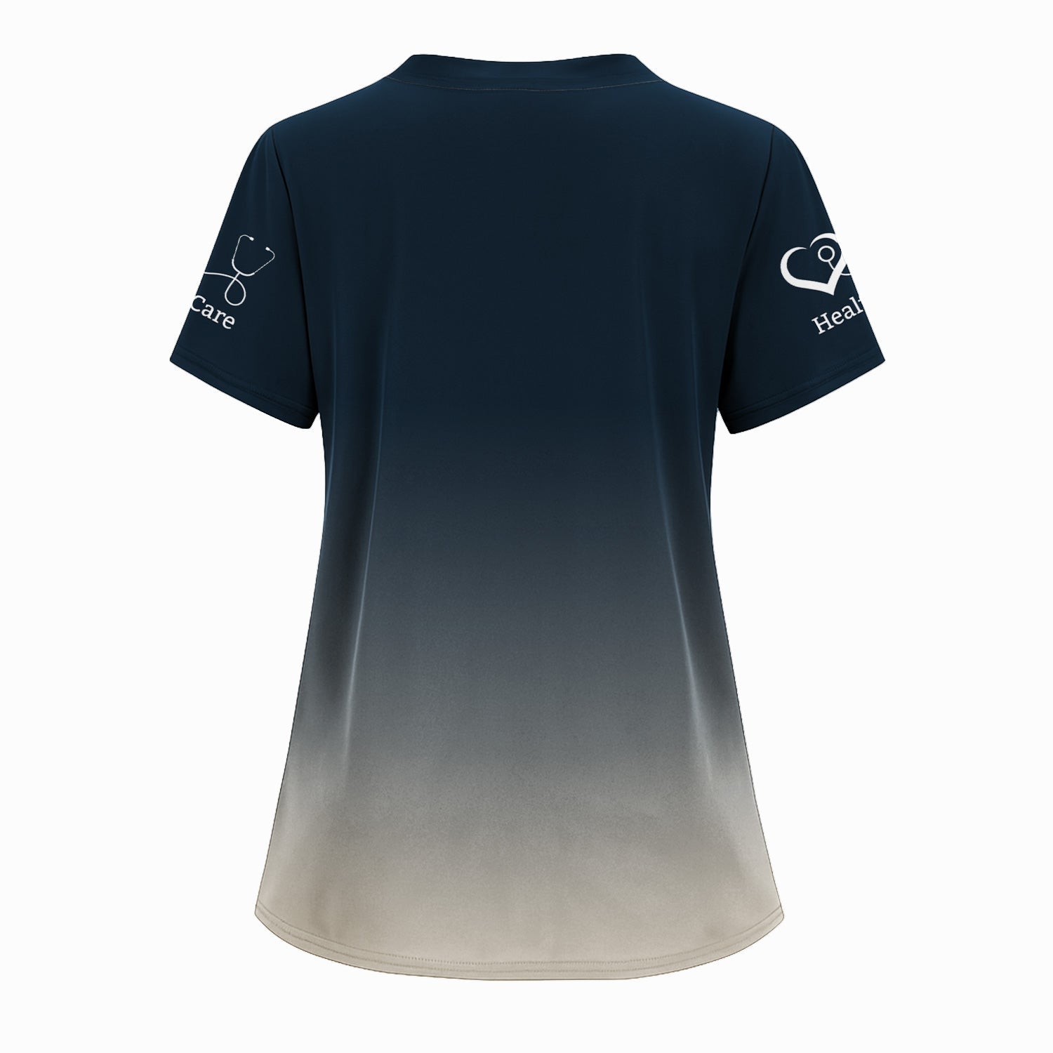 Custom Nurse Shirt with Caduceus and Heartbeat - Personalized Medical Apparel for RN CNA LPN - Gift for Healthcare Professionals