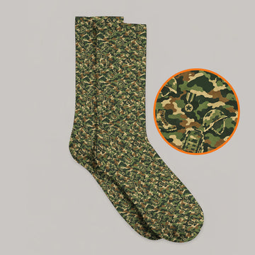 Veteran Camo Golf Socks, Army Camouflage Golf Sock, Golf Gift For Golfers