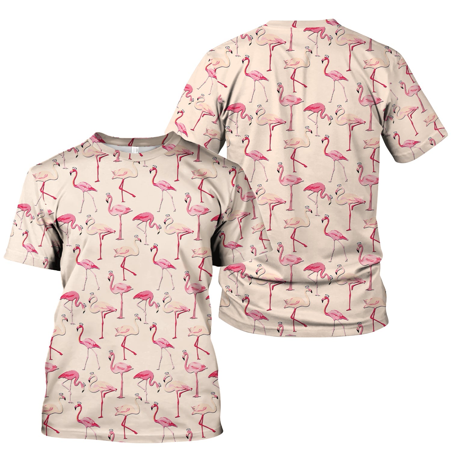 Cute Flamingo Nurse Shirt ‰ÛÒ Funny Tropical Bird Graphic Tee - Custom RN LPN CNA Healthcare Workers Gift
