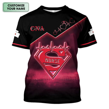 Custom Nurse Shirt 5 Things You Should Know - CNA RN LPN Medical Graphic Tee - Healthcare Worker & Medical Staff Gift