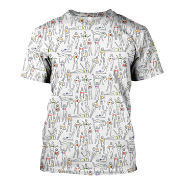 Women's Health Nurse Shirt - Flower Boobs & Female Empowerment Graphic Tee - Gift for Women Healthcare Workers RN LPN