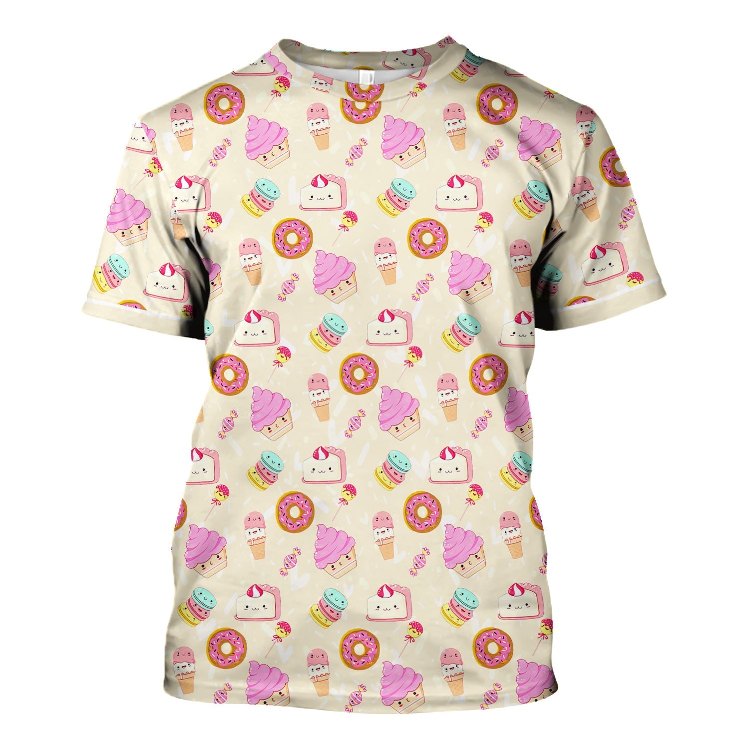 Personalized Ice Cream & Donut Shirt  - Sweet Graphic Tee for Nurses - Gift for RN LPN Healthcare Workers