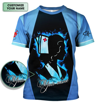 Custom Faith Nurse Shirt - Strongest Women Made Nurses Graphic Tee - Gift for Christian Nurses & Nursing Students