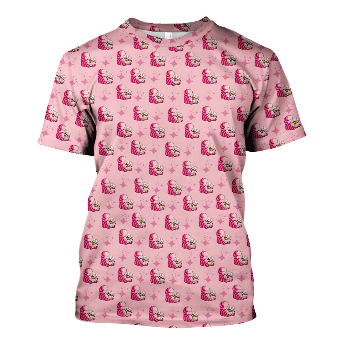 Funny Nurse T Shirt With Pink Mouse Pattern - Cute Cartoon Animal Nursing Graphic Tee - Medical Shirt Gift For Women Men RN LPN CNA Staff