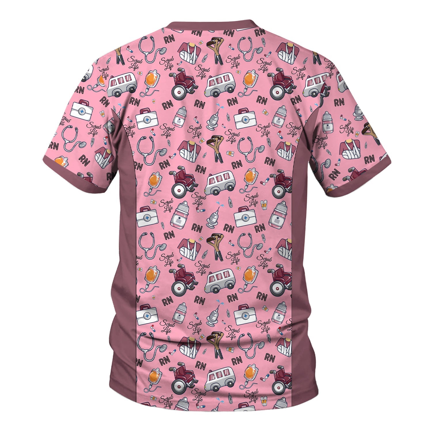 Personalized Nurse Life Shirt for Women - Cute Stethoscope Medical Graphic Tee - Gift for RN, CNA, LPN, Healthcare Worker