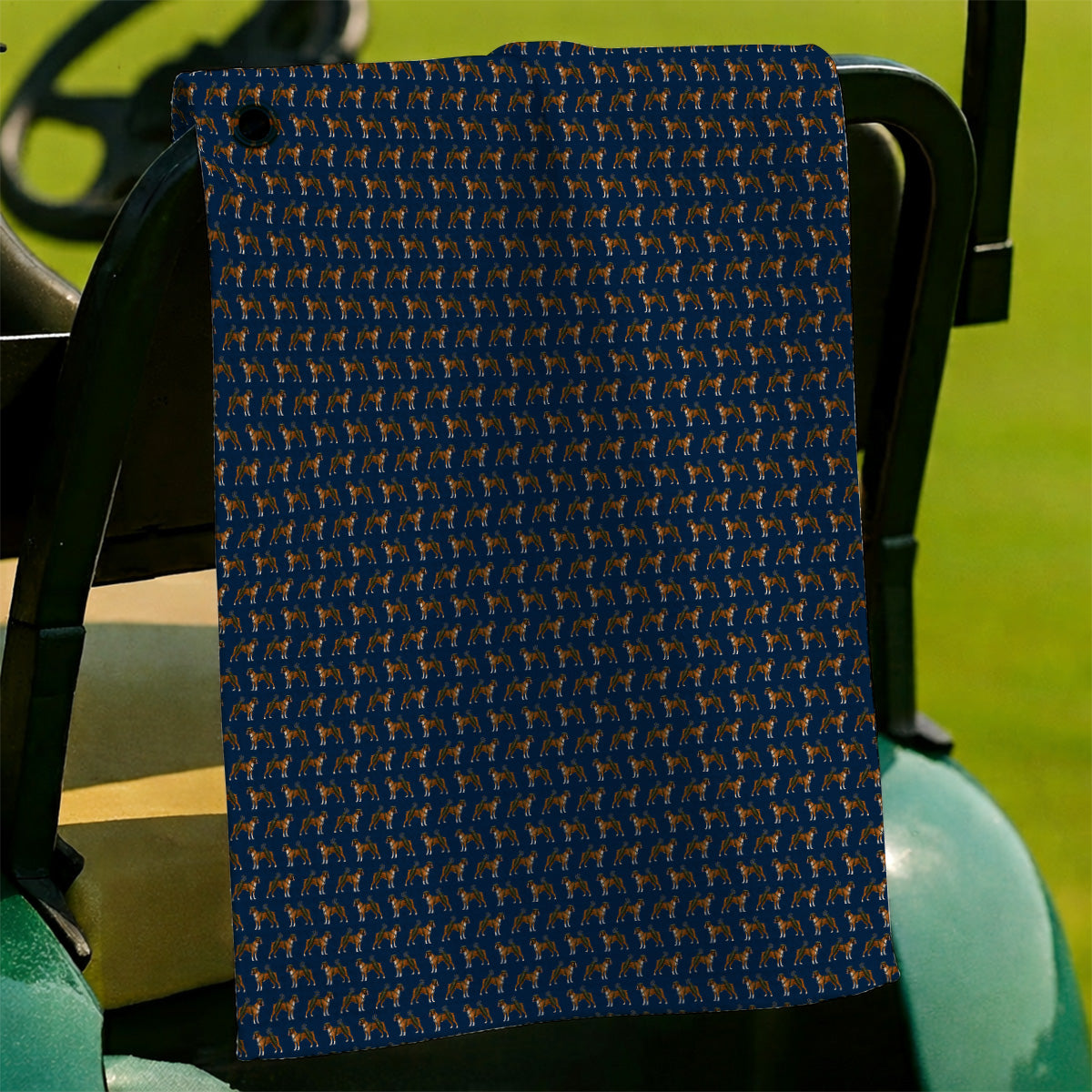 Boxer Dog Golf Towel, Boxer Pattern Golf Towels for Golfer, Golf Gift For Dog Owners