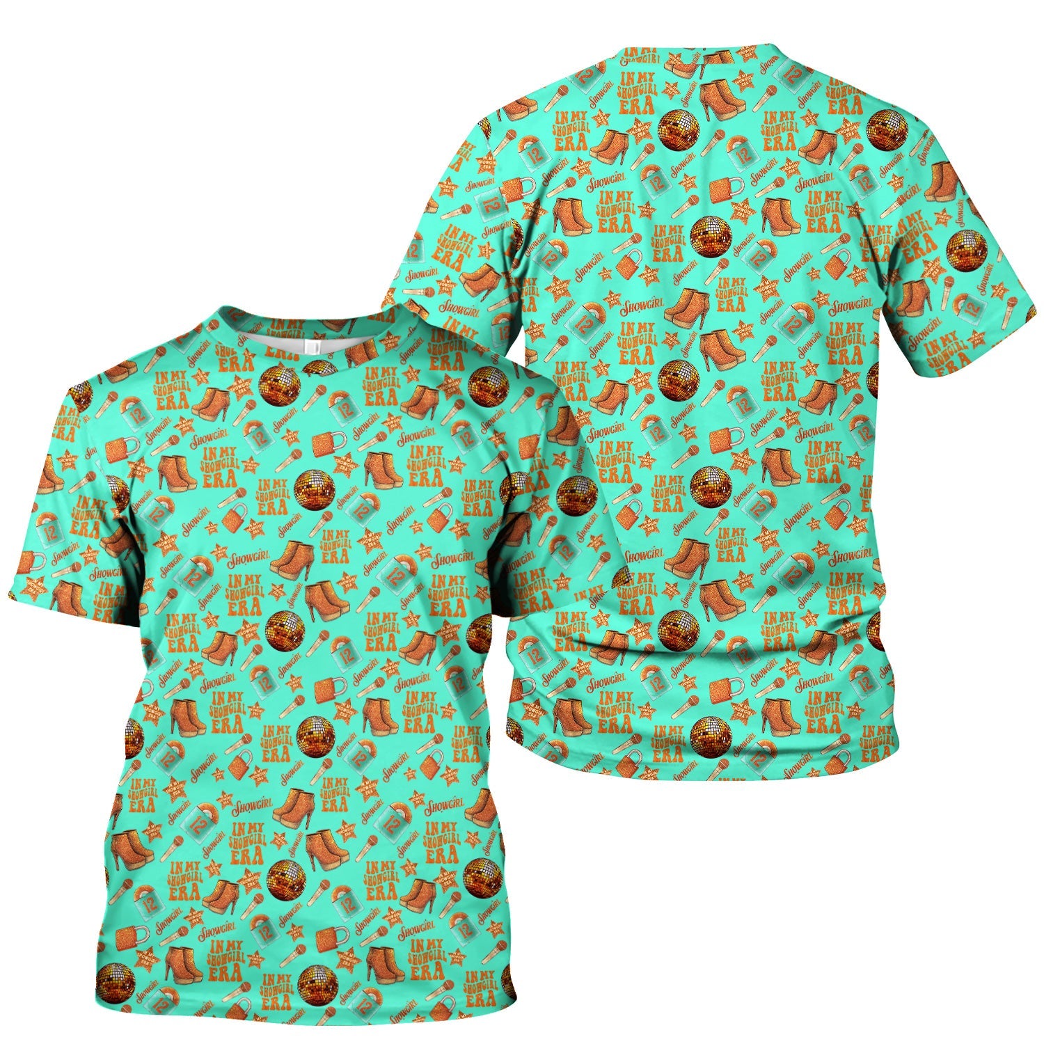 Funny Nurse Life Shirt - Women's Showgirl & TS12 Orange Graphic Tee - Gift for RN LPN CNA & Healthcare Workers