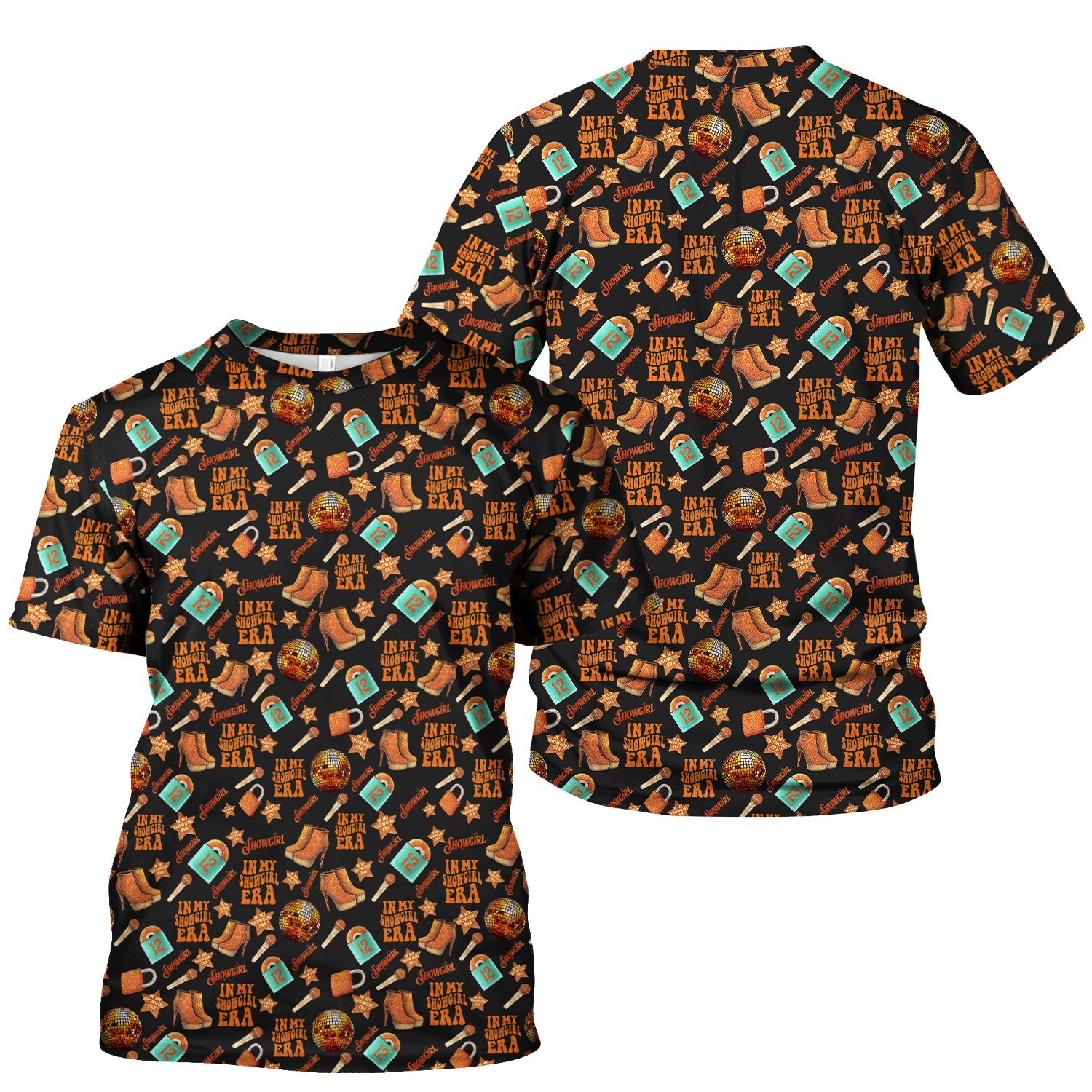 Funny Nurse Life Shirt - Women's Showgirl & TS12 Orange Graphic Tee - Gift for RN LPN CNA & Healthcare Workers