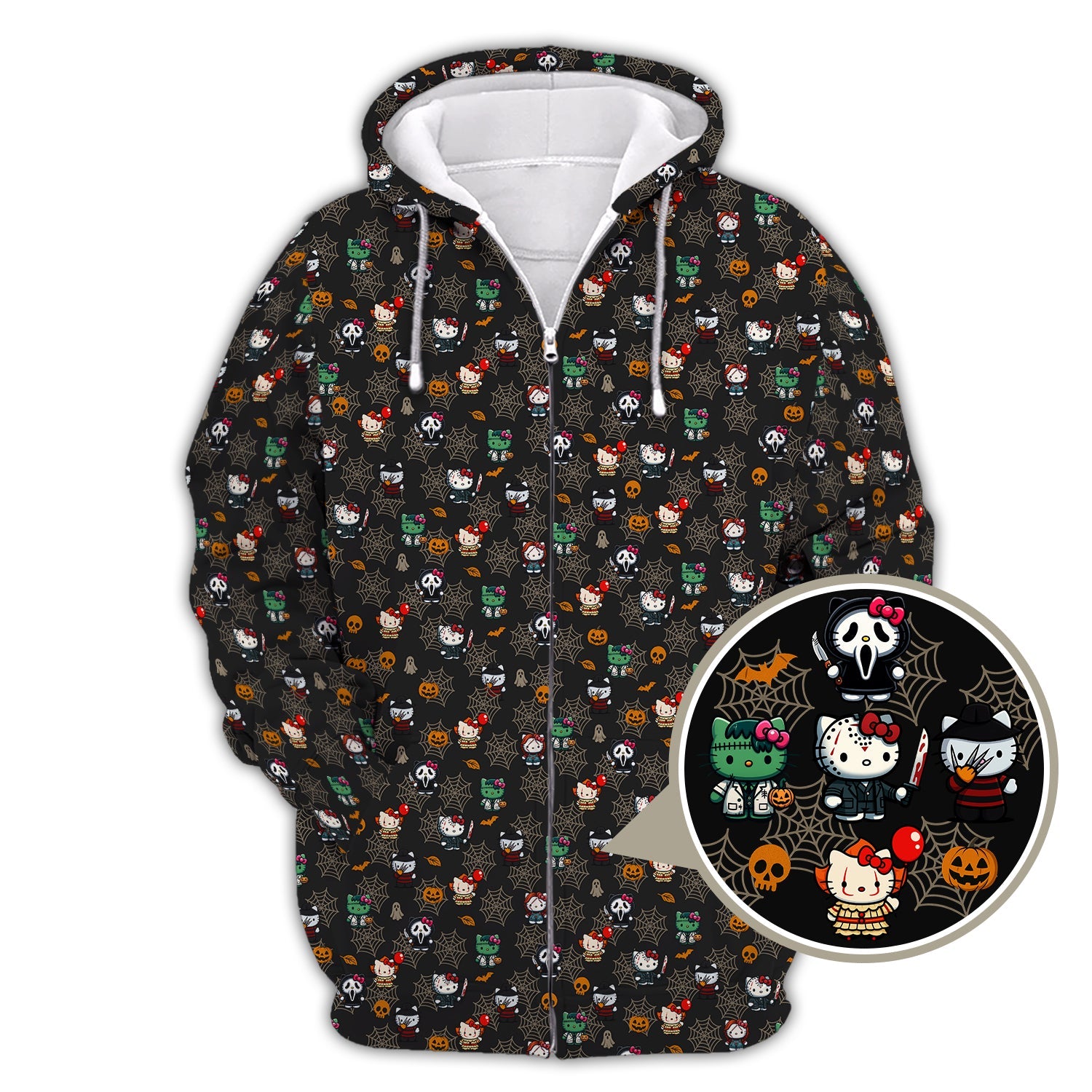 Halloween Golf Shirt, Pattern Golf Shirt For Golfer, Funny Golf Shirt For Men