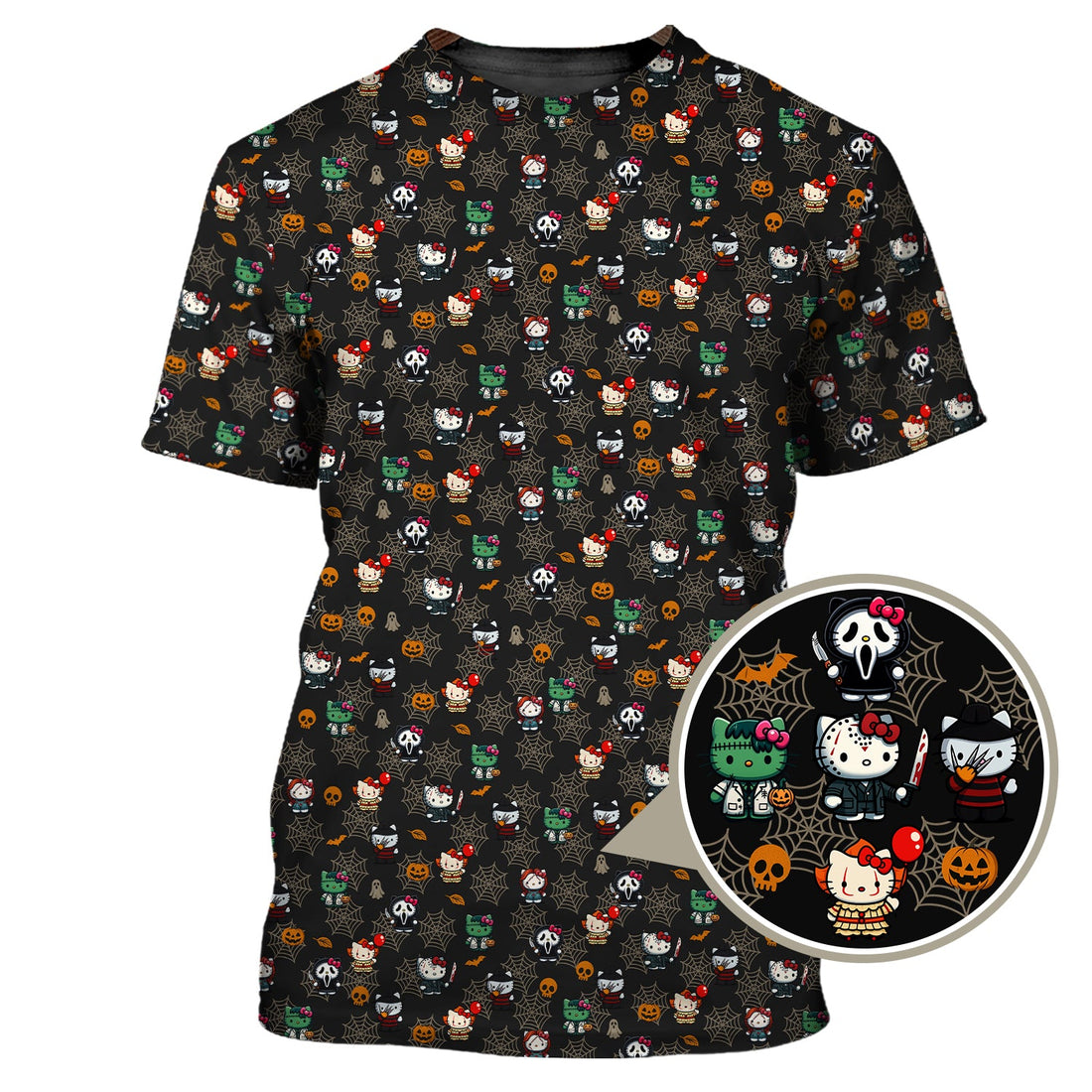 Halloween Golf Shirt, Pattern Golf Shirt For Golfer, Funny Golf Shirt For Men