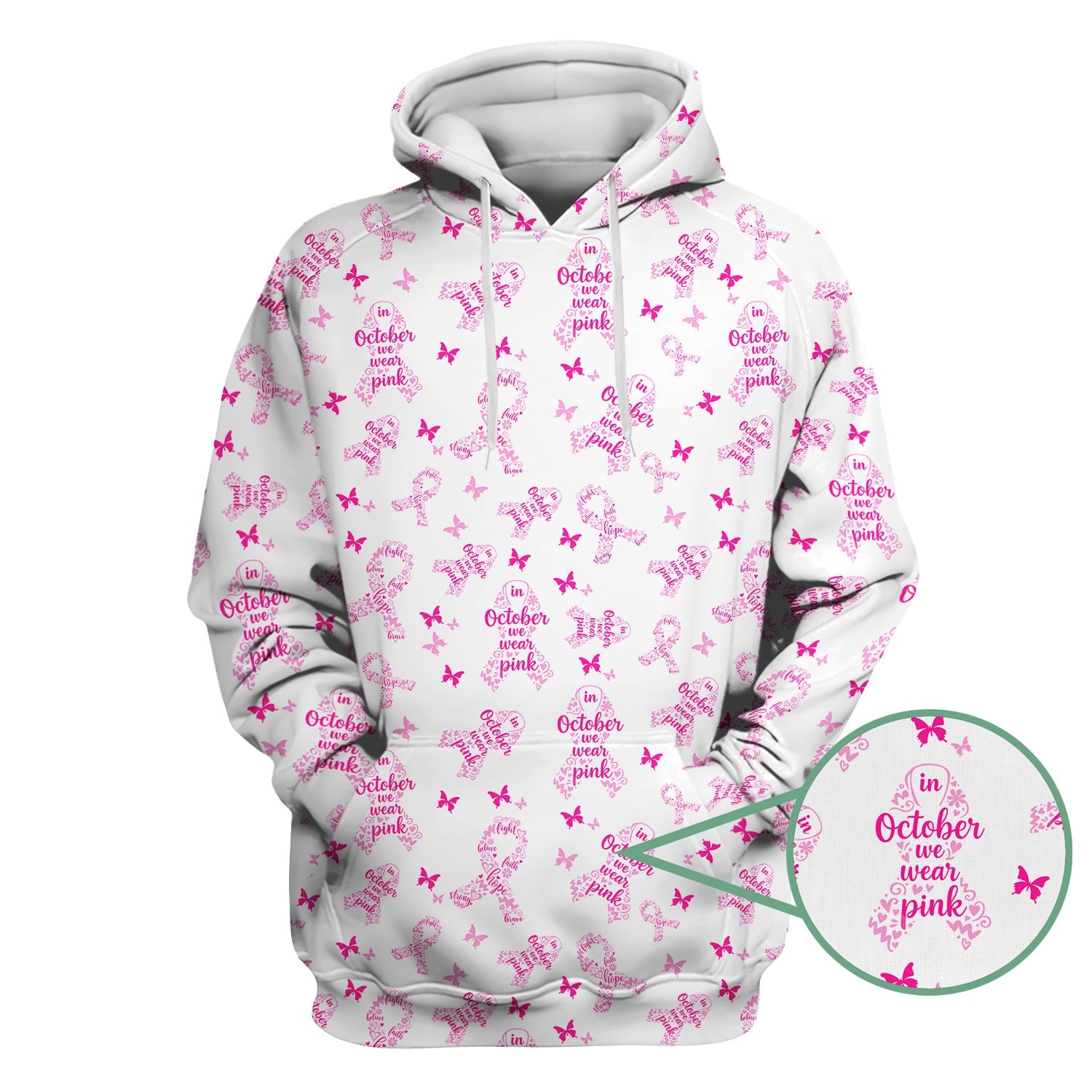 Personalized Breast Cancer Nurse Shirt - Supportive Breast Cancer Graphic Tee - Gift for RN, CNA, LPN, Healthcare Worker