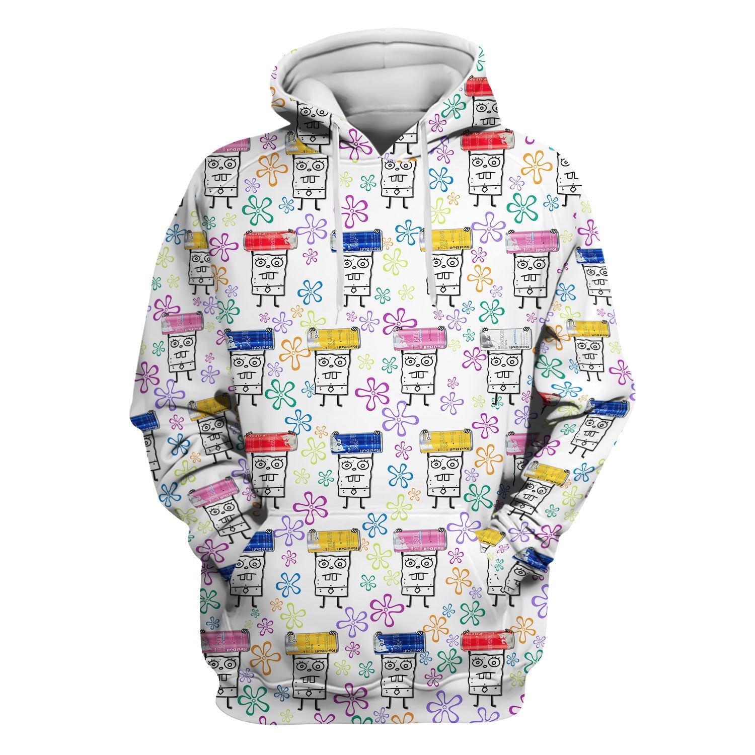 Funny Doodle Bob Energy Drink Nurse Shirt - Cute Cartoon Medical Graphic Tee - Gift for RN MD CNA RT Paramedic Phlebotomist Healthcare