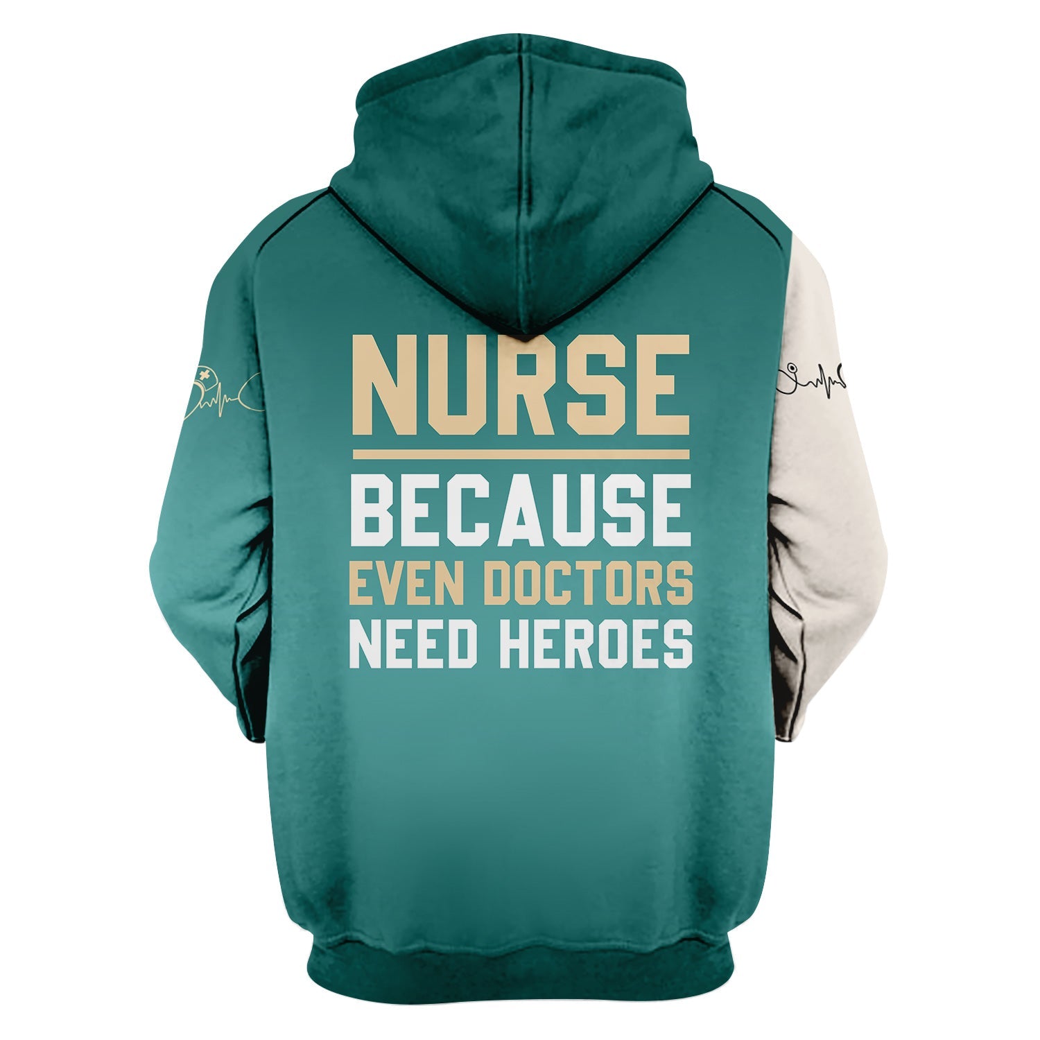 Superhero Nurse Shirt - Custom Skeleton Nurse Life Tee with Cape & Quote - Bold Gift for RN, LPN, CNA
