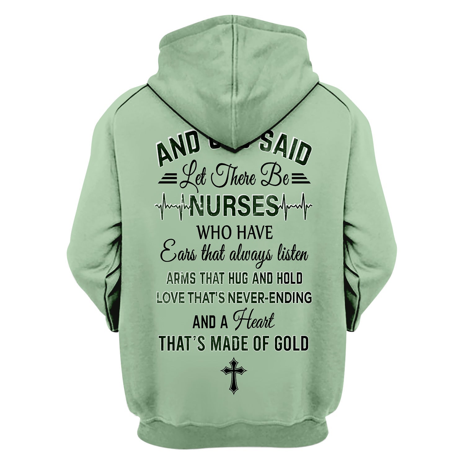 Custom Nurse Love T-Shirt - Floral Stethoscope & Galaxy Design - Personalized Gift for RN LPN CNA Healthcare Professionals