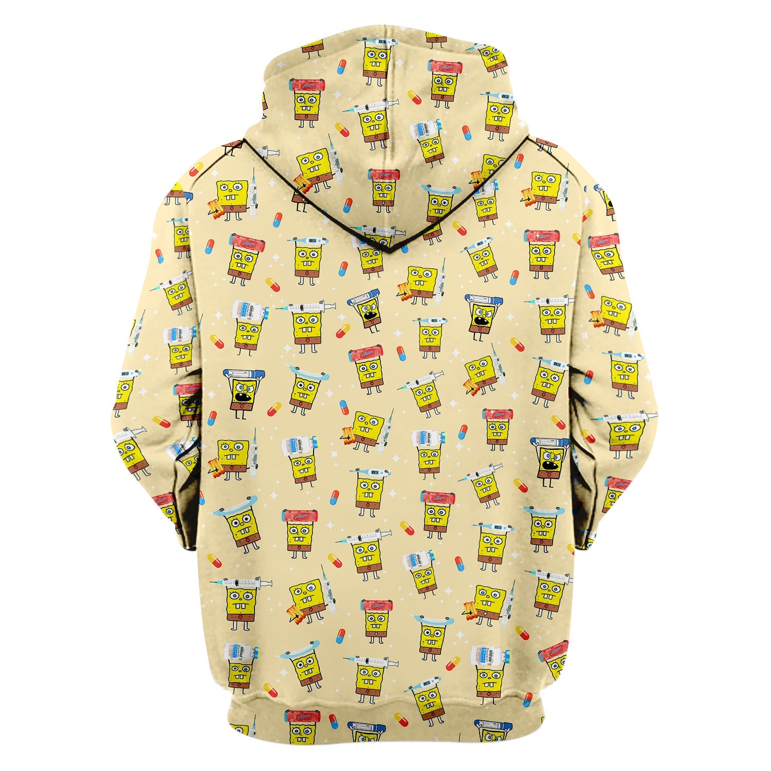 Funny Cartoon Character Shirt - All Over Print Graphic Tee for Women - Gift for RN LPN Healthcare Workers