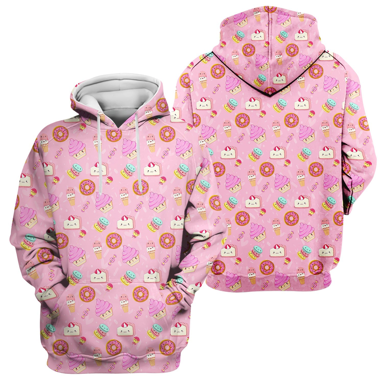 Personalized Ice Cream & Donut Shirt  - Sweet Graphic Tee for Nurses - Gift for RN LPN Healthcare Workers