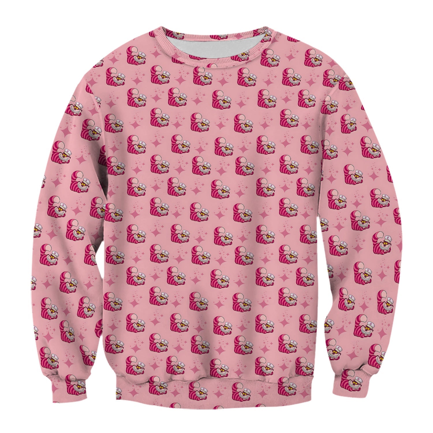 Funny Nurse T Shirt With Pink Mouse Pattern - Cute Cartoon Animal Nursing Graphic Tee - Medical Shirt Gift For Women Men RN LPN CNA Staff