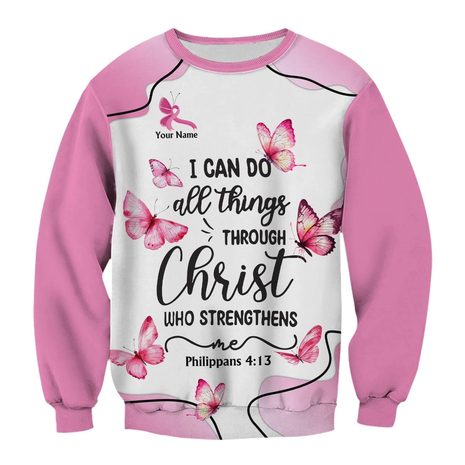 Personalized Christian Nurse Shirt - Faith Jesus Strength Religious Bible Verse Tee - Gift for RN LPN CNA Healthcare Workers
