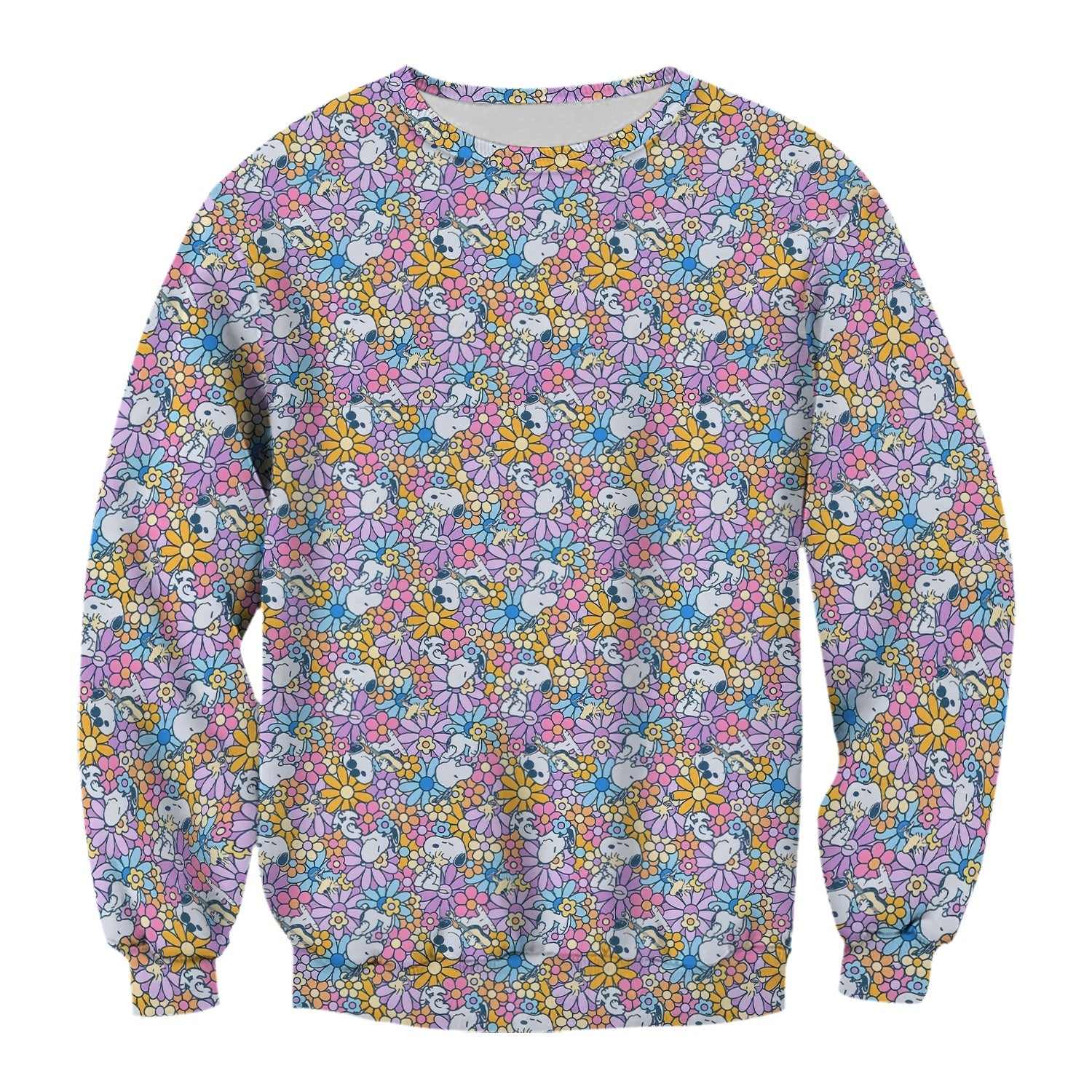 Funny Beagle Dog Nurse Shirt - Floral & Cartoon Dog Graphic Design - Gift for Women RN LPN CNA