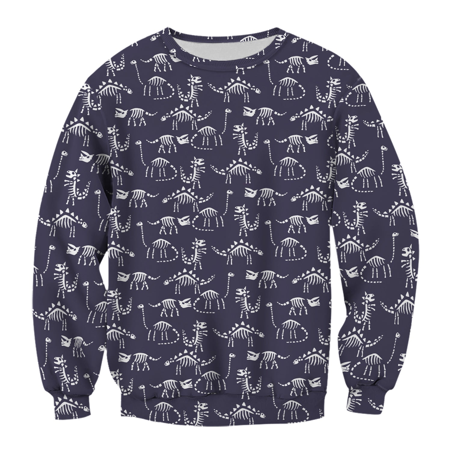 Cute Dinosaur Fossil Shirt for Nurses - T-Rex & Stegosaurus Skeleton Pattern - RN LPN CNA Healthcare Workers Gift