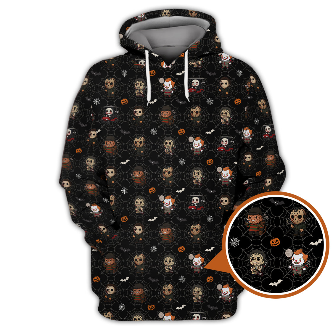 Halloween Golf Shirt For Golfer, Funny Pattern Golf Shirt, Crazy Golf Shirt For Men