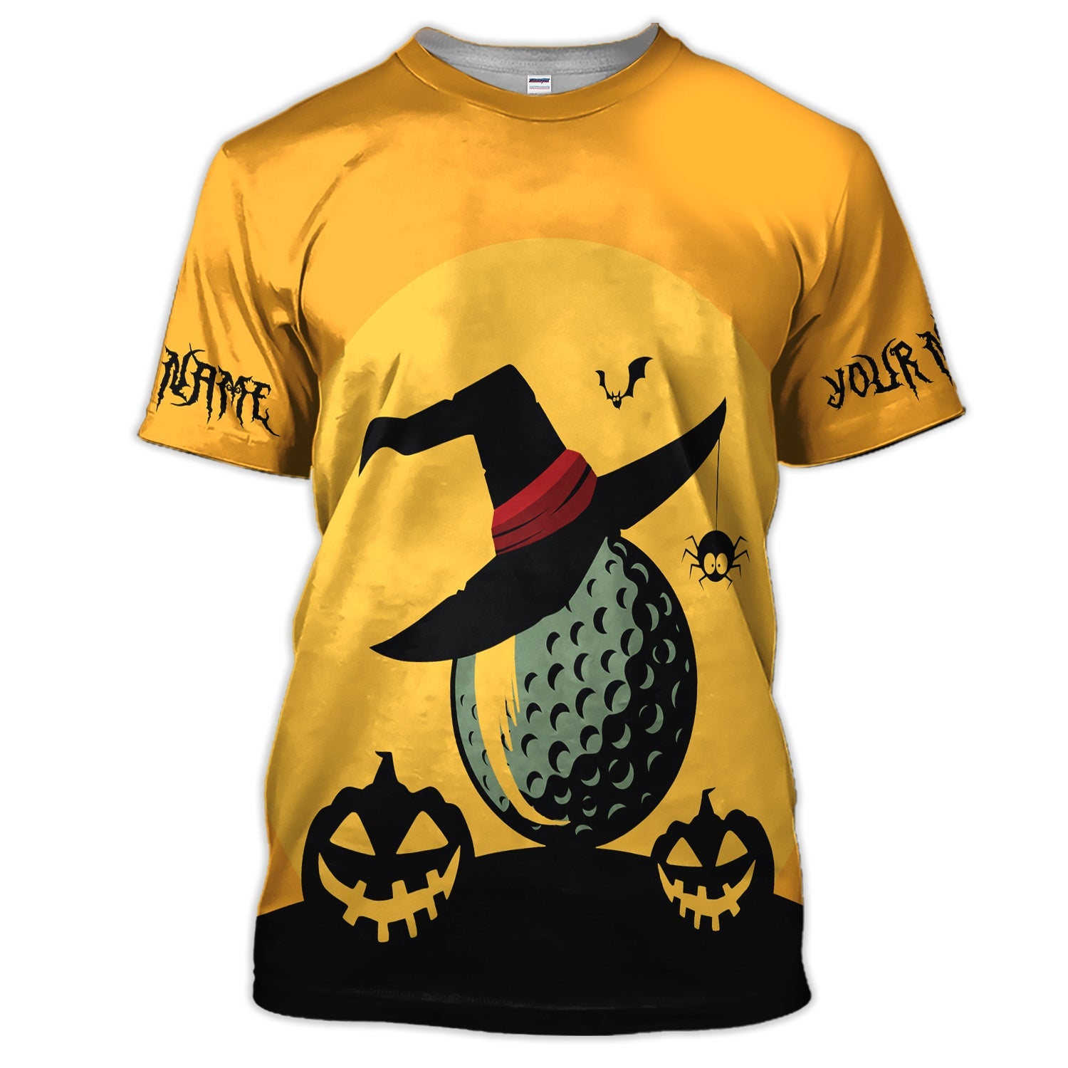 Funny Halloween Golf Polo Shirt for Men – My Broom Broke So Now I Golf Witch Shirt