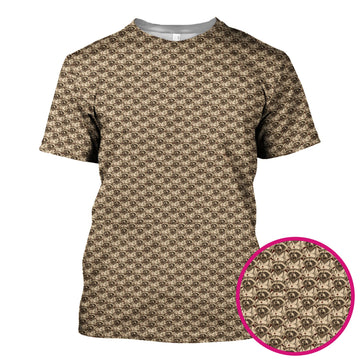 Funny Nurse Raccoon T-Shirt - All-Over Print Angry Raccoon Nurse Graphic Tee - Humor Gift for ER Nurses & Vet Techs